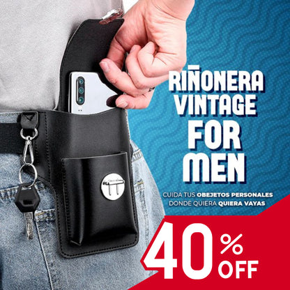 RIÑONERA VINTAGE FOR MEN™️ PROMO PAGA 1 LLEVA 2